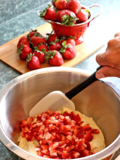 Strawberry Rum Pound Cake Image
