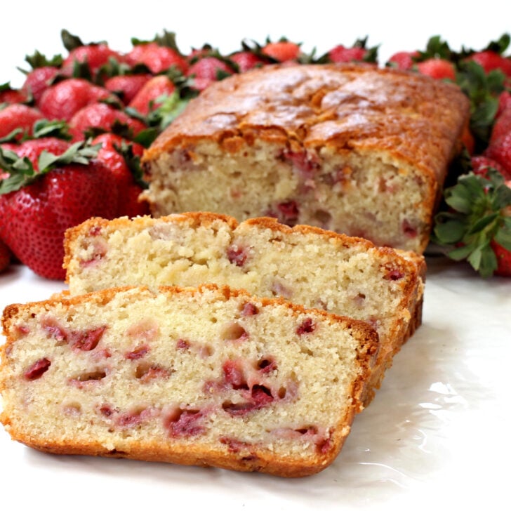 Strawberry Rum Pound Cake Photo