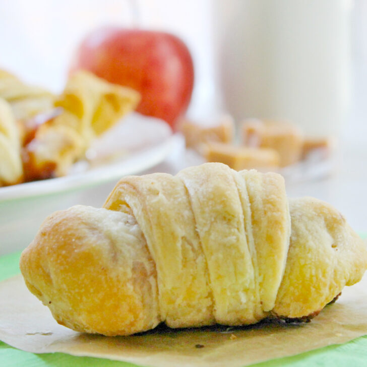 Caramel Apple Croissants Photo
