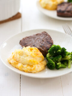 Cheesy Mashed Potato Casserole Pic