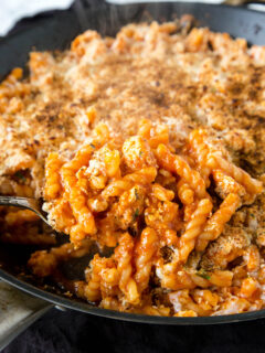 Chicken Parmesan Pasta Skillet Picture