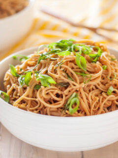 Gluten Free Sticky Garlic Noodles Image