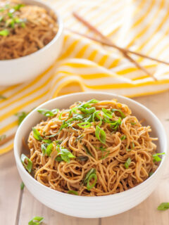 Gluten Free Sticky Garlic Noodles Picture