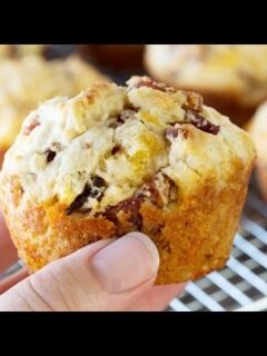 How to Bake Savory Bacon Cheddar Muffins 