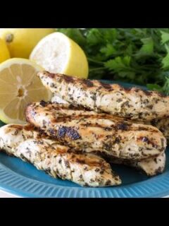 How to Make Quick Grilled Lemon Chicken Tenders