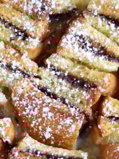Peanut Butter and Jelly Bread Pudding Photo