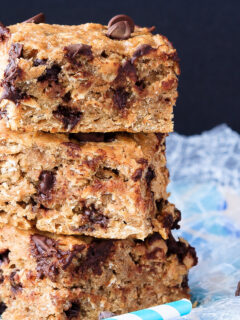 Peanut Butter Banana Oatmeal Bars Image