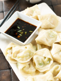 Steamed Shrimp Avocado Wontons Image