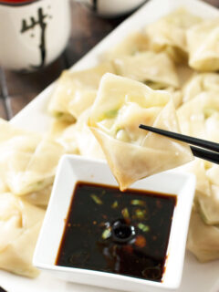 Steamed Shrimp Avocado Wontons Pic