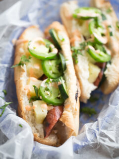 Sweet and Spicy Sausage Subs Image