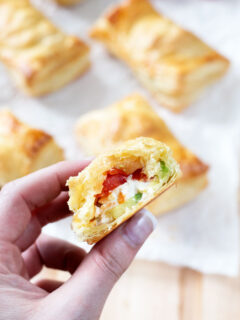 Avocado Cream Cheese Turnovers Image
