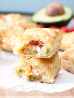 Avocado Cream Cheese Turnovers Pic
