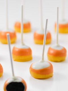 Candy Corn Oreo Pops Image
