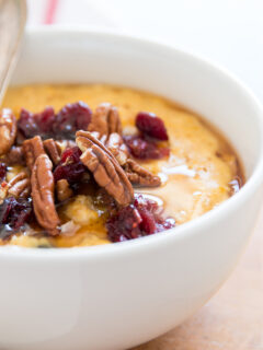 Cranberry Pumpkin Oatmeal Image
