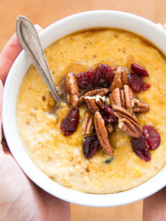 Cranberry Pumpkin Oatmeal Photo