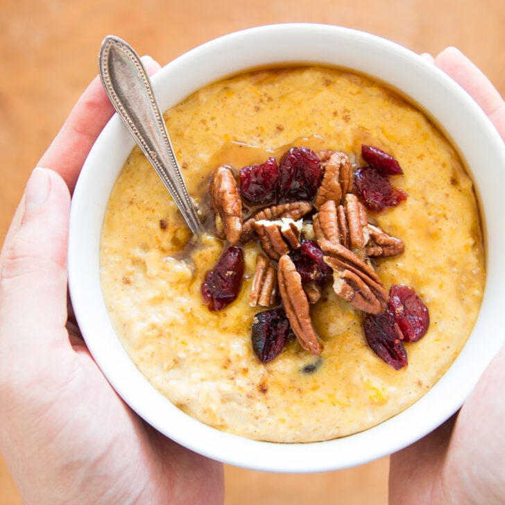 Cranberry Pumpkin Oatmeal Photo