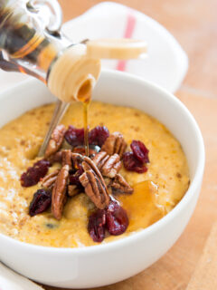 Cranberry Pumpkin Oatmeal Picture