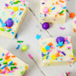Gluten Free Cake Batter Fudge Photo