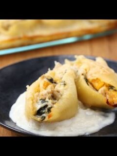 How to Make Butternut Squash Stuffed Pasta Bake 