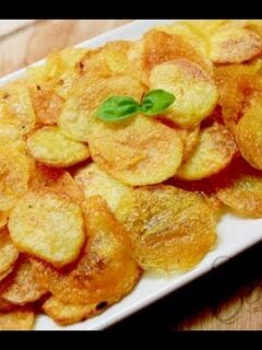 How to Make Homemade Baked Potato Chips 