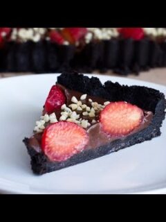 How to Make No Bake Strawberry Chocolate Tart