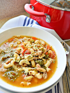 Kale, White Bean and Sausage Soup Picture