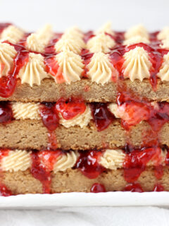 Peanut Butter & Jelly Torte Picture
