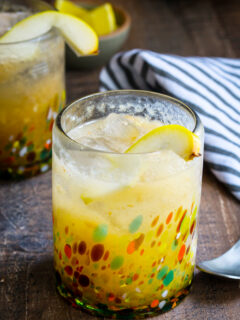 Vanilla Pear Gin Fizz Picture