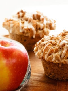 Apple Muffins with Crumb Topping Image