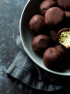 Avocado Cheesecake Truffles Photo