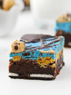 Cookie Monster Brownies Picture