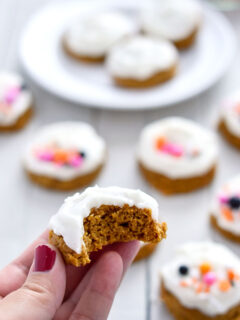Gluten Free Pumpkin Cookies with Cream Cheese Frosting Picture