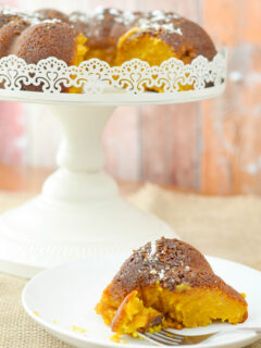 Gluten Free Pumpkin Pie Cake Picture