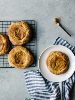 Pumpkin Cream Cheese Brioche Pic