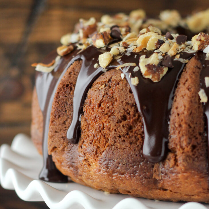 Pumpkin Seven Layer Bundt Cake Photo