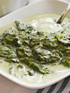 Slow Cooker Creamed Spinach Image