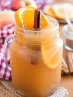 Slow Cooker Spiced Apple Cider with Orange Image