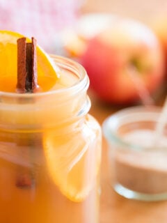 Slow Cooker Spiced Apple Cider with Orange Photo