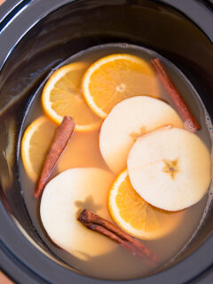 Slow Cooker Spiced Apple Cider with Orange Picture