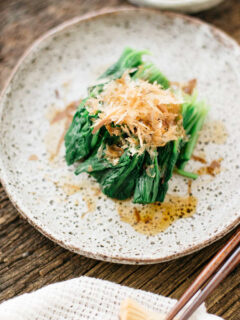 Spinach Ohitashi Image