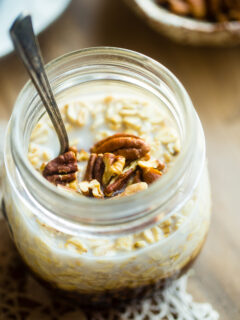 Vegan Pecan Pie Overnight Oats Pic