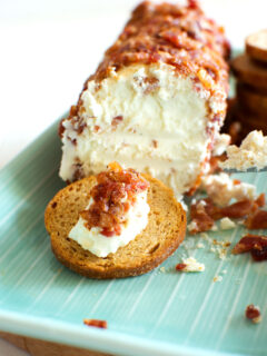 Bacon Goat Cheese Log Image