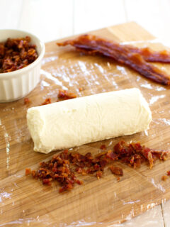 Bacon Goat Cheese Log Picture
