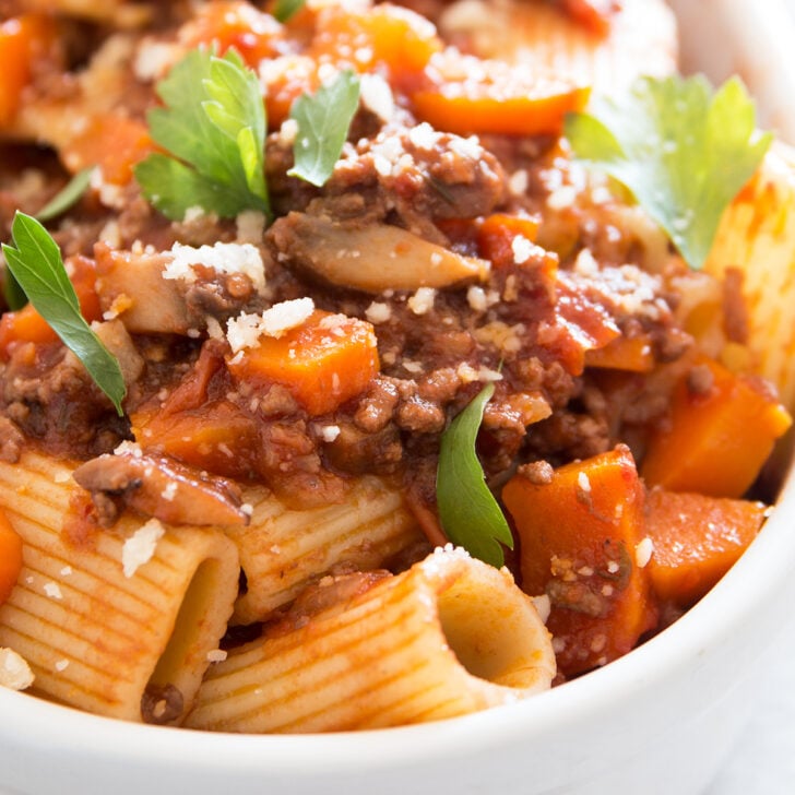 Beef Mushroom Rigatoni Photo
