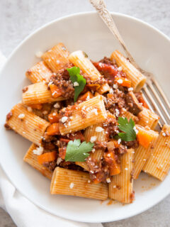 Beef Mushroom Rigatoni Pic