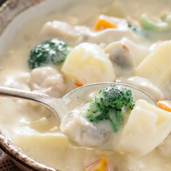 Chicken Creamed Stew Photo