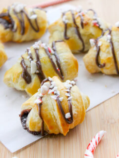 Chocolate Peppermint Croissants Image