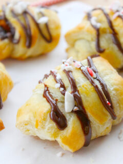 Chocolate Peppermint Croissants Picture