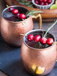 Cranberry Cider Mule Image