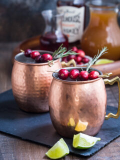 Cranberry Cider Mule Pic